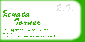 renata torner business card